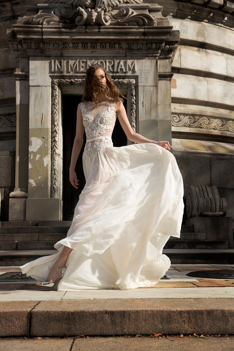 שמלות כלה בשיא הסטייל בעלות משתלמת, שמלה בעיצובו של עובד כהן (צילום: נועה גרייבסקי)