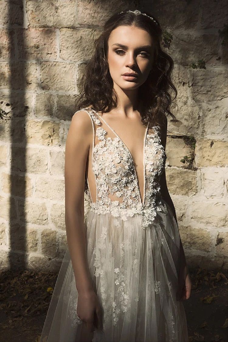 שמלת כלה בעיצובה של נטע דובר. קסומה ומרגשת ללא ספק (צילום: יחצ)