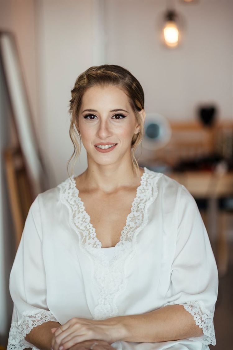 אי אפשר לדמיין איזו בעיה עמדה בפני סיון ביטרמן כמה שעות לפני החתונה (צילום: תומר מונטיליה)