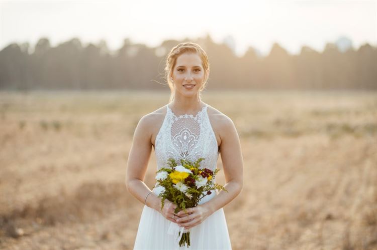 סיון ביטרמן בלוק כובש ביום חתונתה (צילום: תומר מונטיליה)