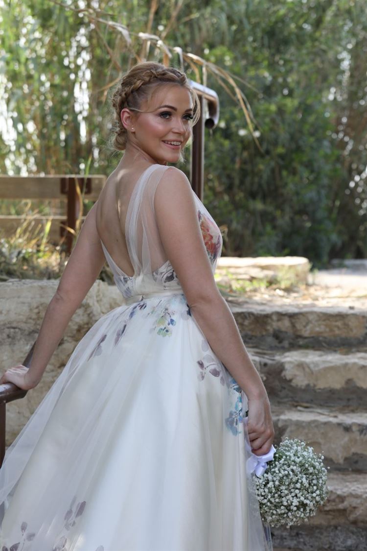 מהפנטת מקדימה, וחלומה של כל כלה מאחורה, החתונה של דורית דויטש ויגאל קרזנר (צילום: יוסי עוז)