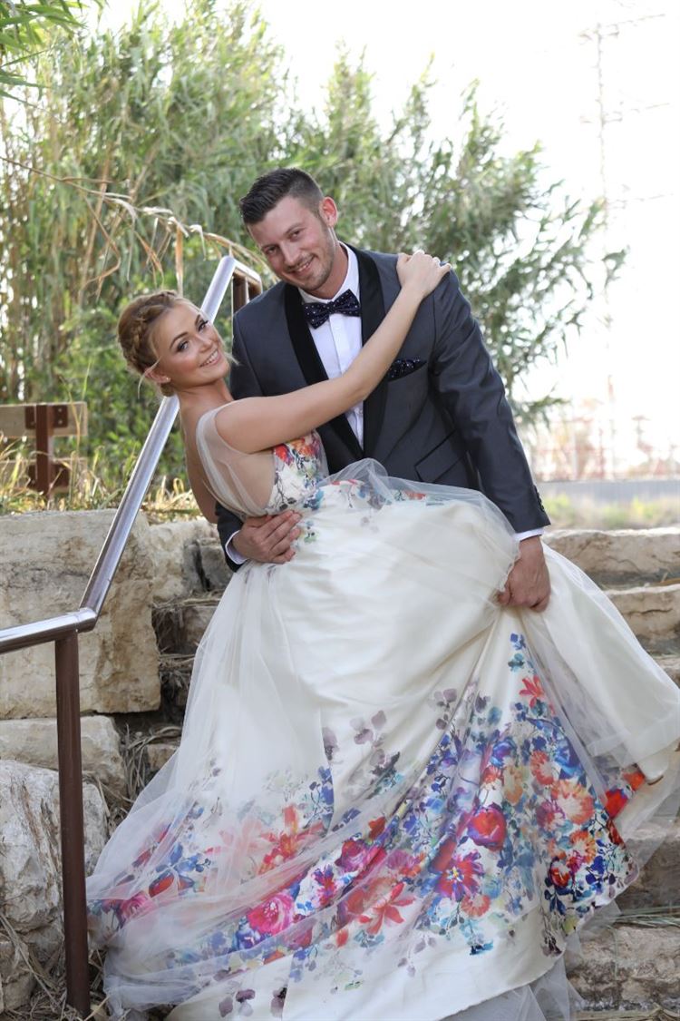 יש אושר כזה? החתונה של דורית דויטש ויגאל קרזנר (צילום: יוסי עוז)