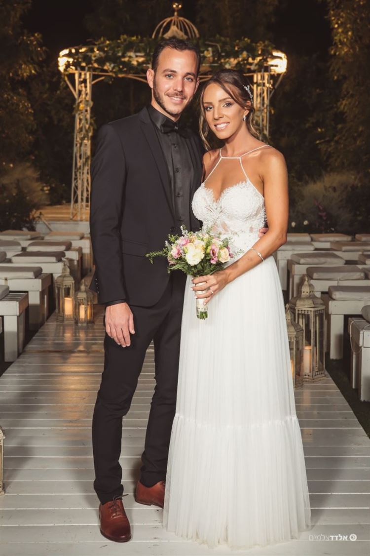 זוג מדהים, החתונה של דניאל גלברד ומתן דוידוביץ' (צילום: אלדד צלמים)