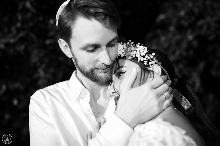 הזוג שגרם לנו להאמין שהכל אפשרי, החתונה של עטרת שמחוני ופרסואה טברן (צילום: אביחי הראל)