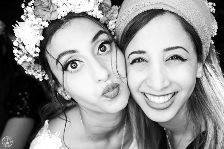 כלה מדהימה, החתונה של עטרת שמחוני ופרסואה טברן (צילום: אביחי הראל)