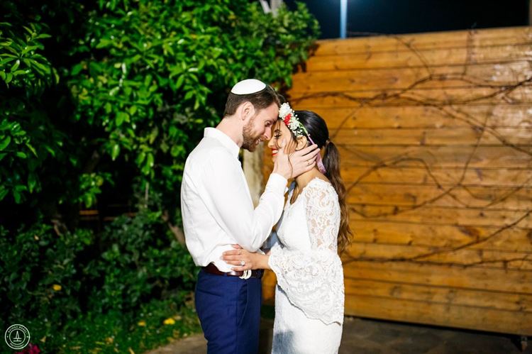 בדרך להקים משפחה חדשה, החתונה של עטרת שמחוני ופרסואה טברן (צילום: אביחי הראל)