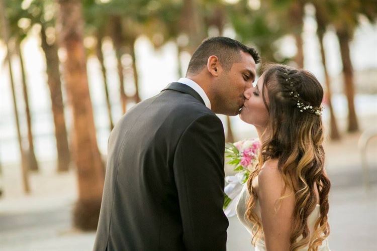 מנט טו בי, החתונה של גלית חליבה ואלעד קיסר (צילום: רועי שפרניק)