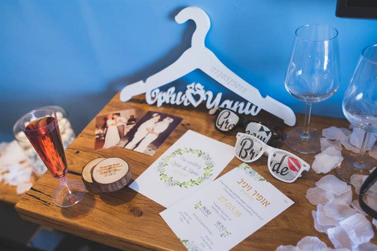 הכול מוכן, החתונה של אופיר חדור ויניב וילדר (צילום: דינמיקה סטודיו)