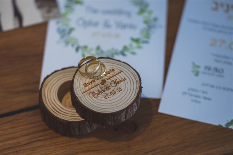 הכול מעוצב לפרטים הקטנים, החתונה של אופיר חדור ויניב וילדר (צילום: דינמיקה סטודיו)