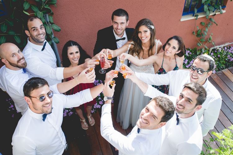 לחיים, החתונה של אופיר חדור ויניב וילדר (צילום: דינמיקה סטודיו)