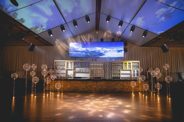 רחבה הריקודים המדהימה של מתחם האירועים 'אלכסנדר', החתונה של אופיר חדור ויניב וילדר (צילום: דינמיקה סטודיו)