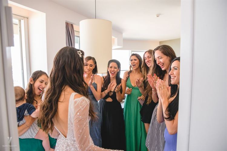 ''נתתי לעצמי להנות מכל תשומת הלב'', החתונה של הדס ולירון (צילום: ירין טרנוס)