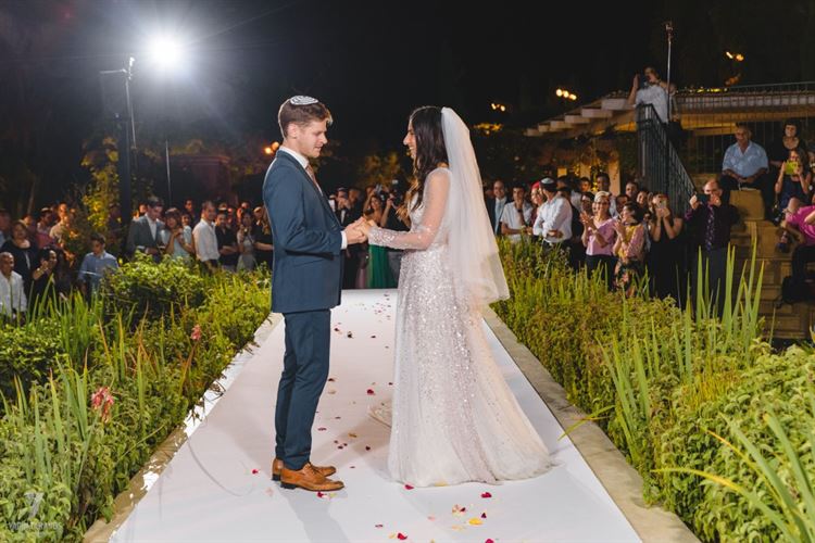 רגע השיא הגיע, החתונה של הדס ולירון (צילום: ירין טרנוס)