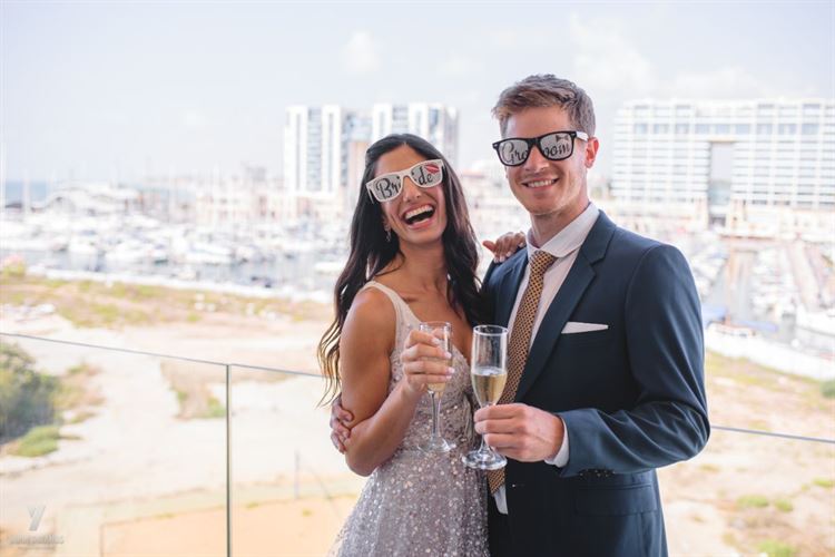 לחיים, החתונה של הדס ולירון  (צילום: ירין טרנוס)