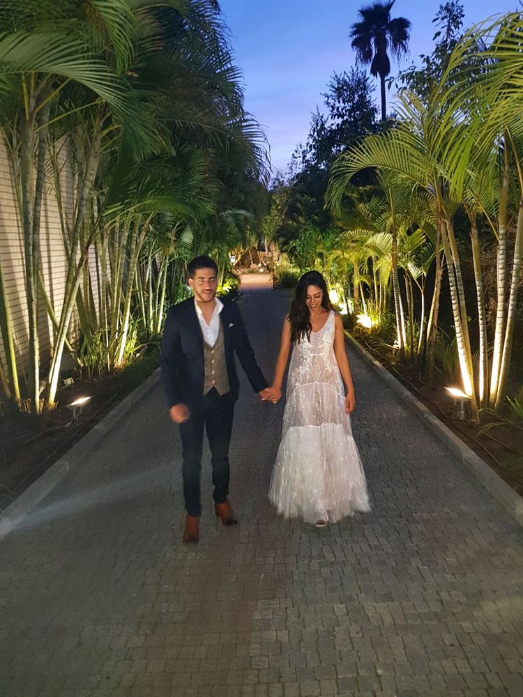 מדהימה: החתונה של המעצבת שיר גינדי 16