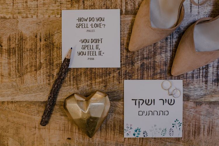 מדהימה: החתונה של המעצבת שיר גינדי 5