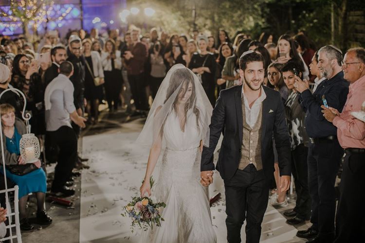 מדהימה: החתונה של המעצבת שיר גינדי 20