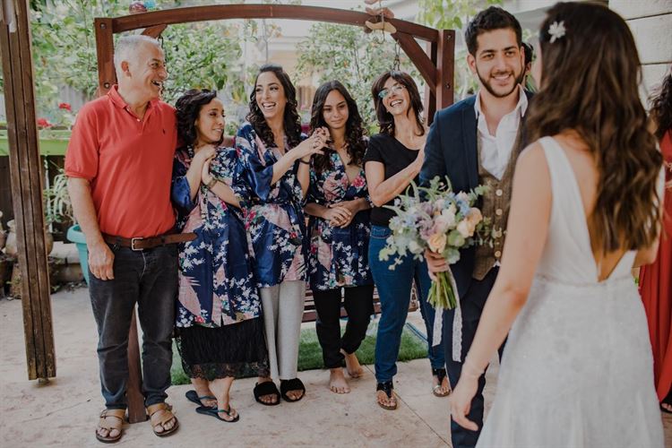 מדהימה: החתונה של המעצבת שיר גינדי 10