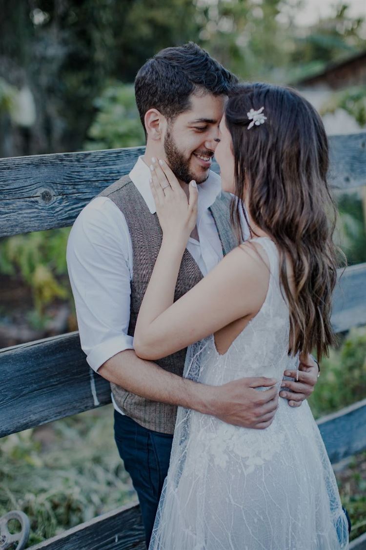 מדהימה: החתונה של המעצבת שיר גינדי 14