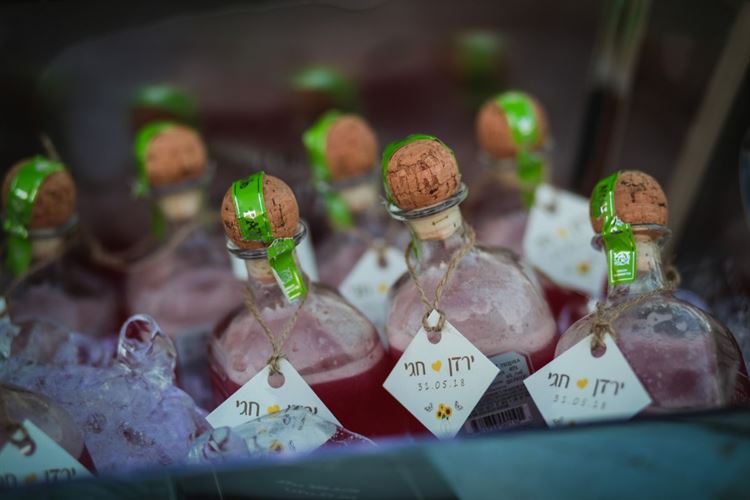 קוקטיילים מרעננים לאורחים, החתונה של ירדן אהרוני וחגי טבת (צילום: עידן כנפי) 