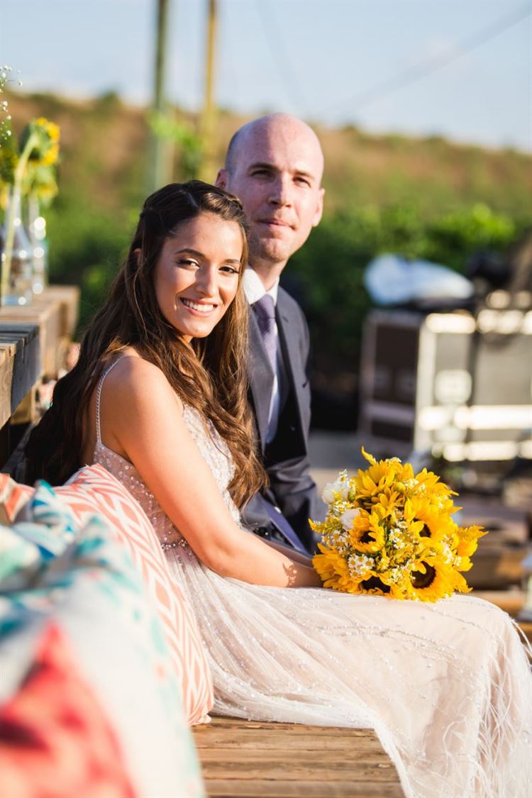 עוד תמונה משותפת לפני החתונה, החתונה של ירדן אהרוני וחגי טבת (צילום: עידן כנפי) 