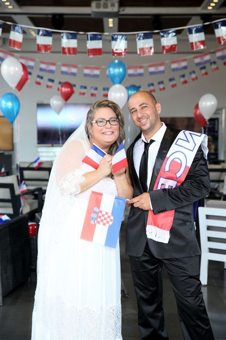 זוג שהתחתן בגמר המונדיאל: מה עשו האורחים? 2