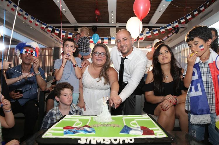 זוג שהתחתן בגמר המונדיאל: מה עשו האורחים? 16