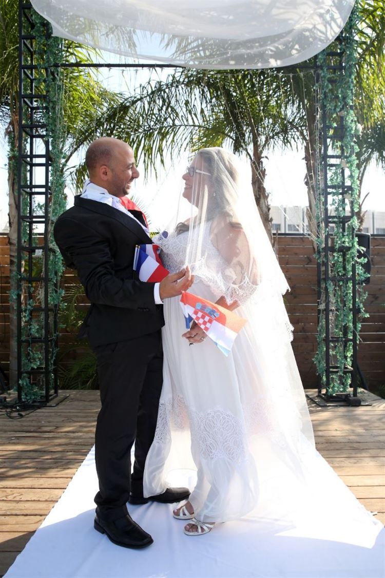 זוג שהתחתן בגמר המונדיאל: מה עשו האורחים? 5