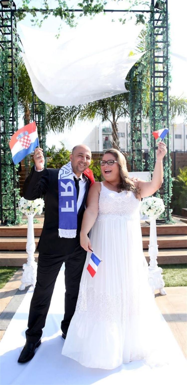 זוג שהתחתן בגמר המונדיאל: מה עשו האורחים? 13