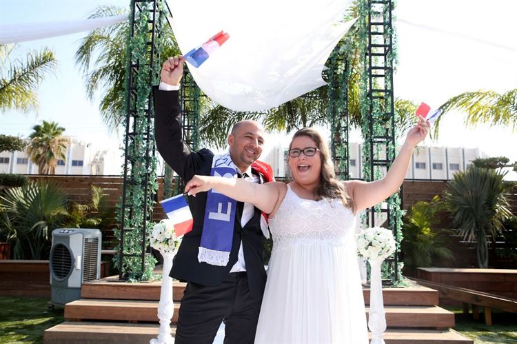 זוג שהתחתן בגמר המונדיאל: מה עשו האורחים? 14