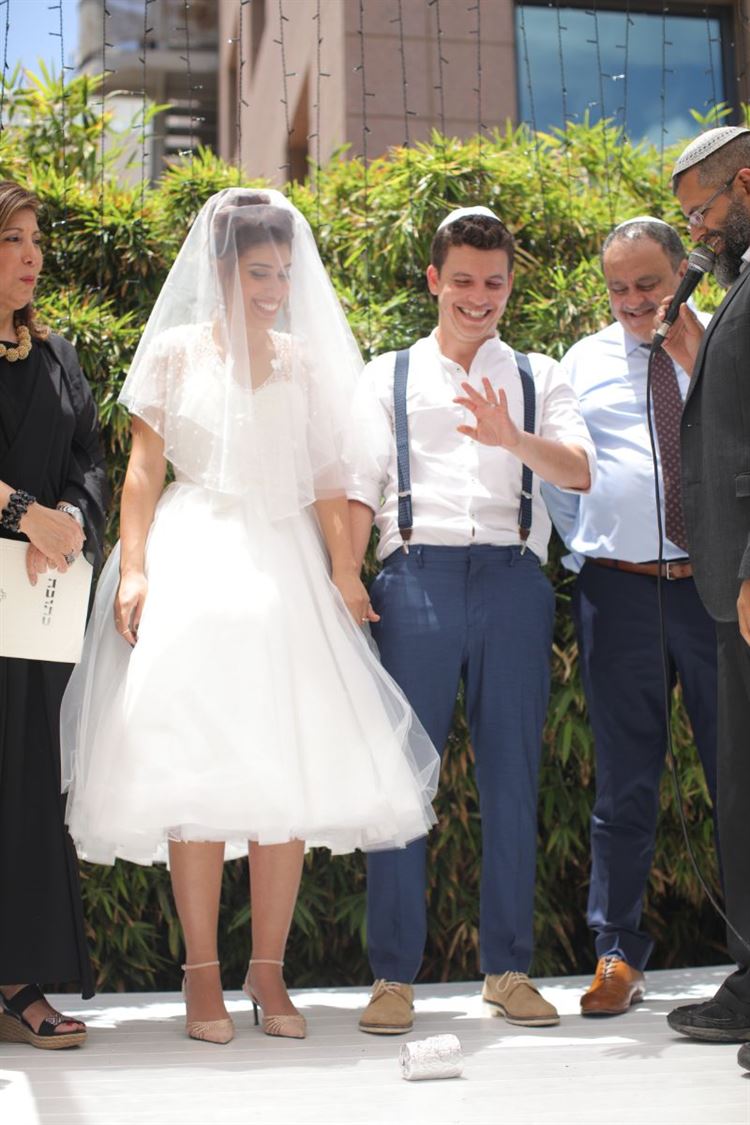 תמונות בלעדיות מהחתונה של אורי ואורטל מ"דייט ראשון" 27