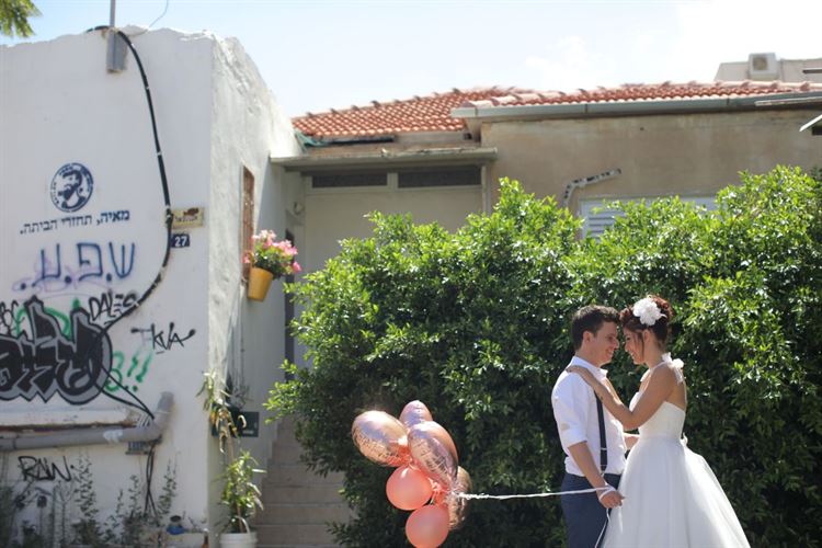 תמונות בלעדיות מהחתונה של אורי ואורטל מ"דייט ראשון" 9