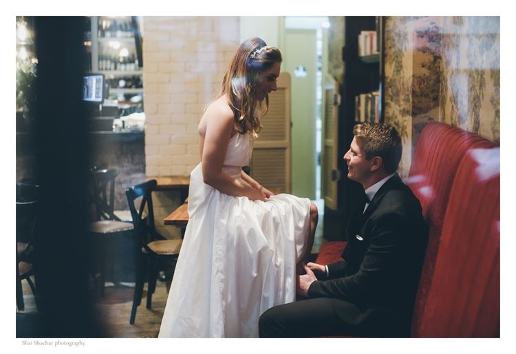 אחרי 10 שנים של זוגיות הוא העניק לה את המתנה היפה ביותר, החתונה של דנה שטרן ועידן רוזנפלד (צילום: שי שחר)