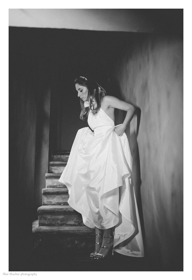 צועדת בזהירות אל החופה, החתונה של דנה שטרן ועידן רוזנפלד (צילום: שי שחר)