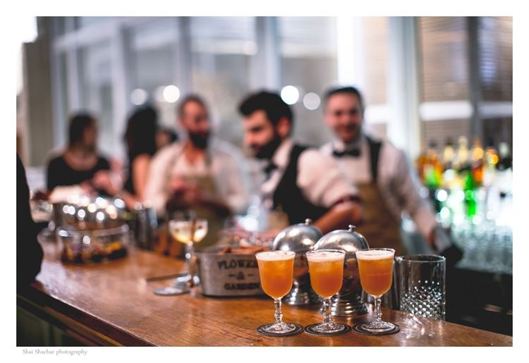 קוקטיילים מרעננים שהוגשו כל הערב, החתונה של דנה שטרן ועידן רוזנפלד (צילום: שי שחר)