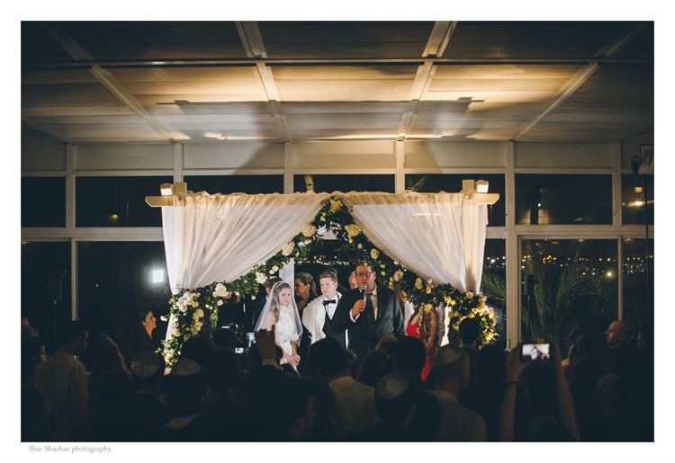 זה קורה ממש עכשיו, החתונה של דנה שטרן ועידן רוזנפלד (צילום: שי שחר)