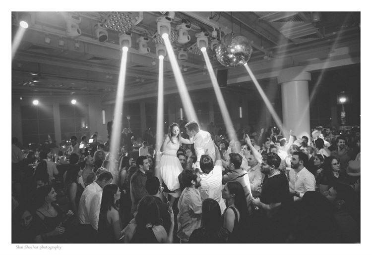 בהחלט חתונה בלתי נשכחת, החתונה של דנה שטרן ועידן רוזנפלד (צילום: שי שחר)