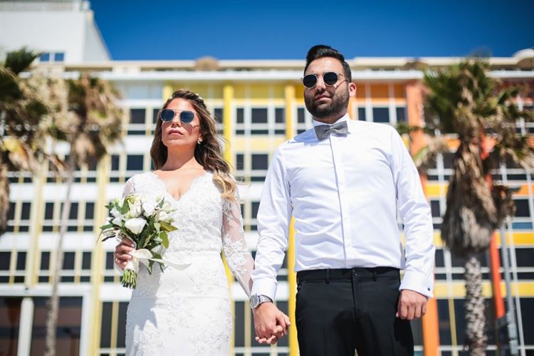 ועכשיו פריים רציני, החתונה של מעיין צ'מסי ותומר חפץ (צילום: עידן כנפי) 