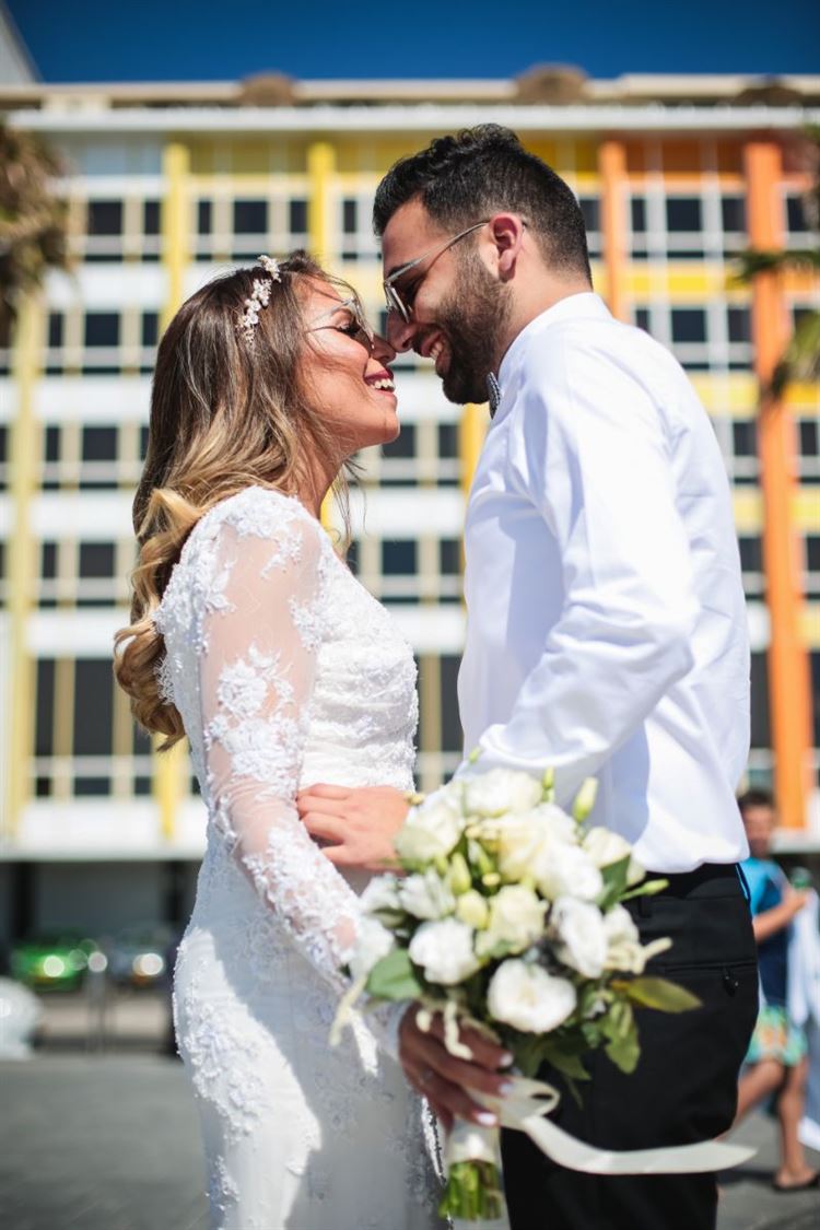 עוד רגע מיסטר אנד מיסס חפץ, החתונה של מעיין צ'מסי ותומר חפץ (צילום: עידן כנפי) 