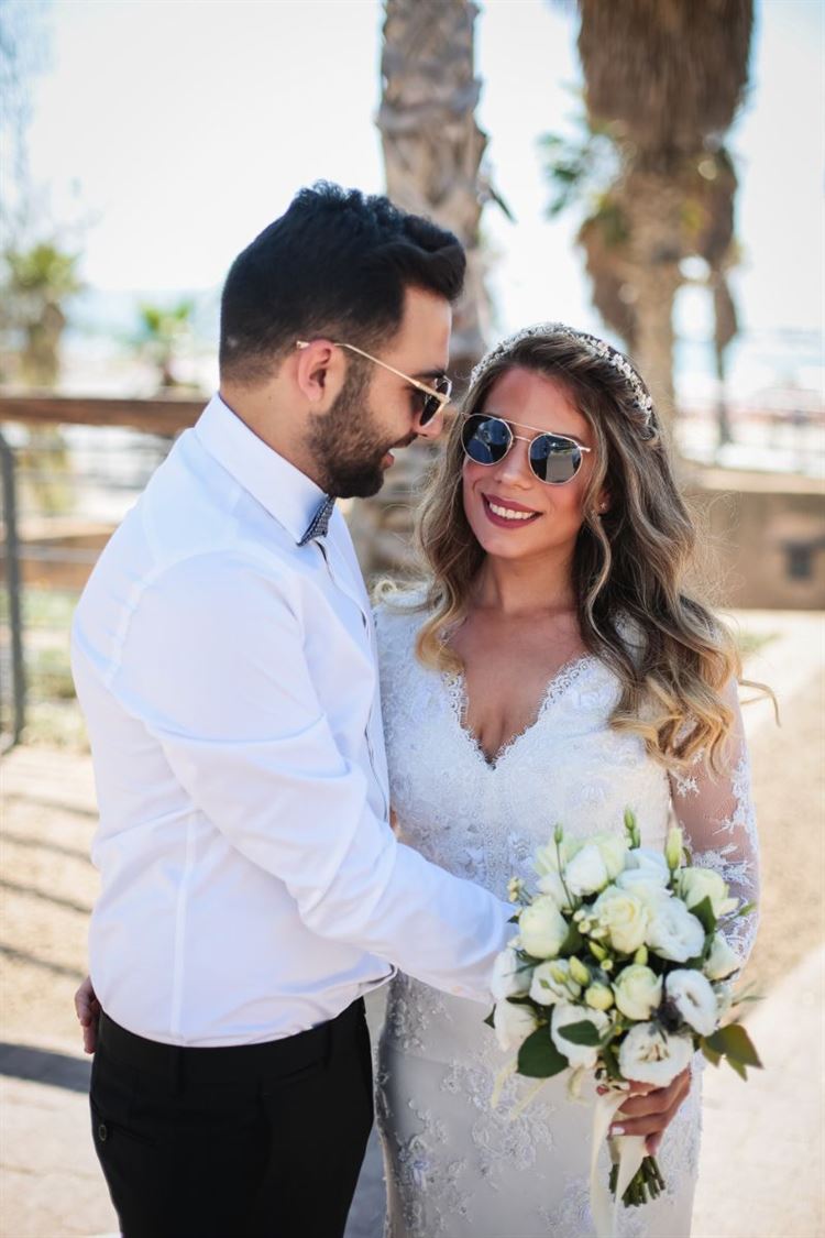 חתונה בוייב קיצי ומטריף, החתונה של מעיין צ'מסי ותומר חפץ (צילום: עידן כנפי)