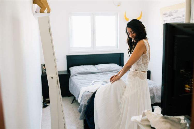 מעורר השראה: הזוג שהתחתן עם מסיכות אוריגמי 16