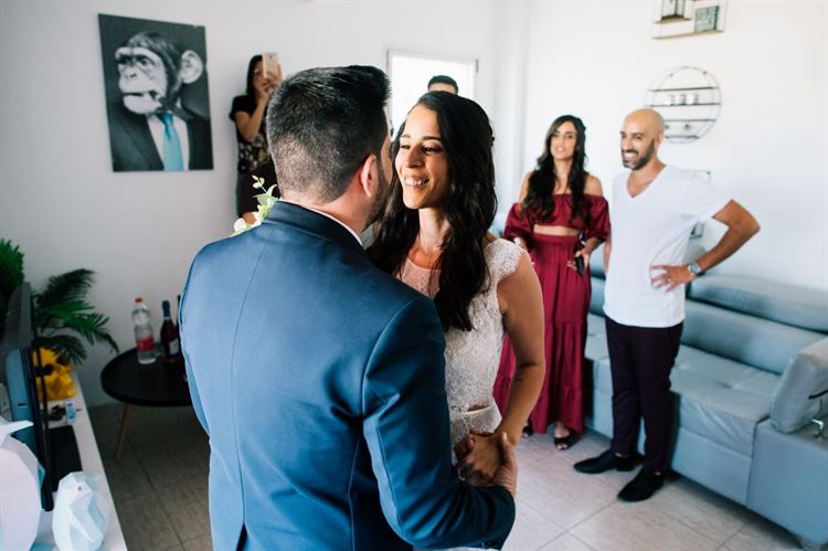 מעורר השראה: הזוג שהתחתן עם מסיכות אוריגמי 19