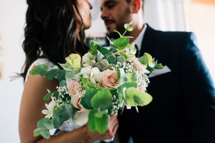 מעורר השראה: הזוג שהתחתן עם מסיכות אוריגמי 20