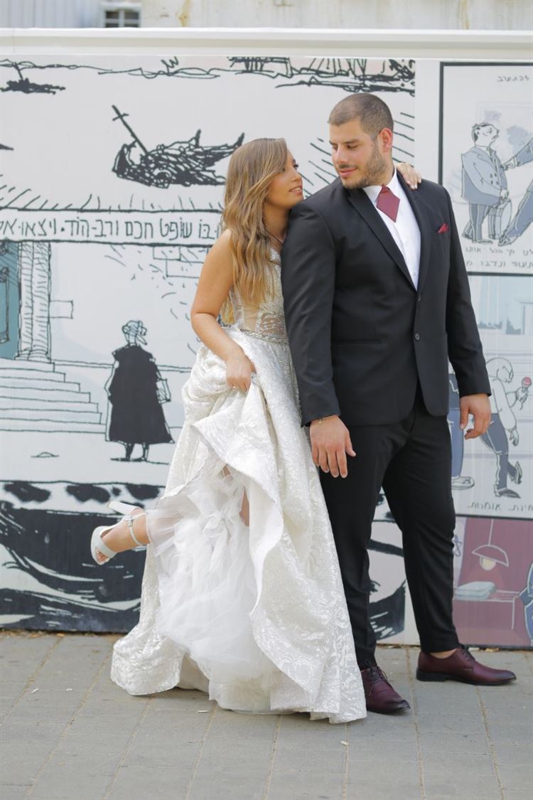 קבלו אותם: הנסיך והנסיכה של היום (צילום: ג'ינג'ר צלמים)