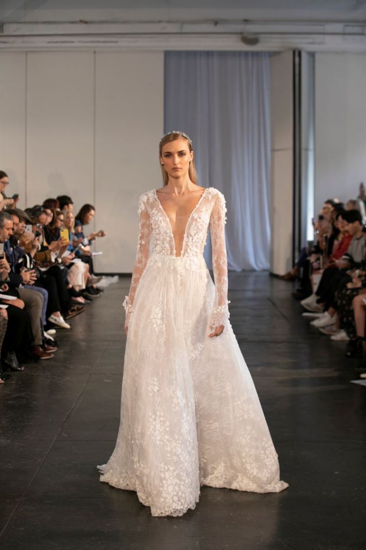 צפו: נטע אלחמיסטר בשבוע האופנה לכלות בניו יורק 9