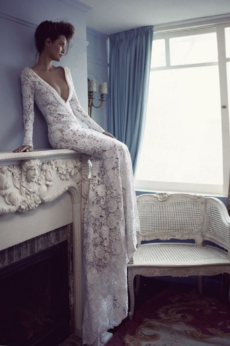 הטרנד הסקסי חוזר: שמלות כלה צמודות 2