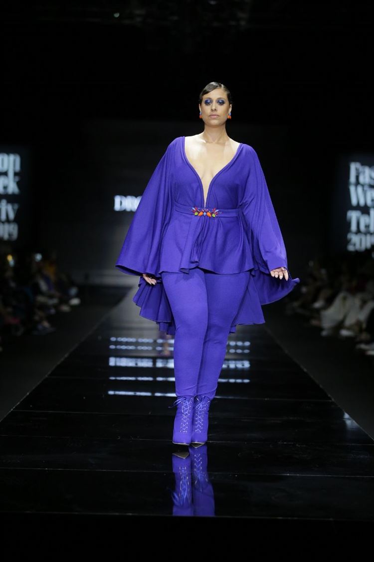 צבע מתפרץ: התצוגה של דרור קונטנטו בשבוע האופנה 2019 7