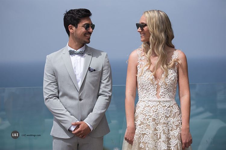 בצבעי הדגל: חתונת שישי בצהריים שמשדרת חופש 7