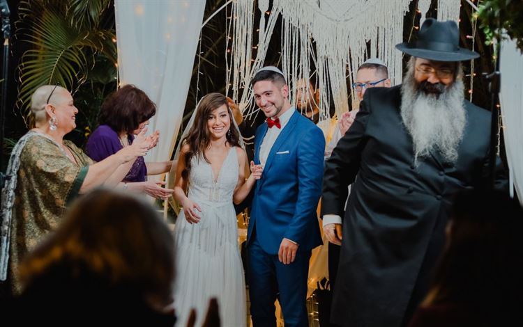 החתונה של רעיה ומתן  (צילום: גיא ניסים)