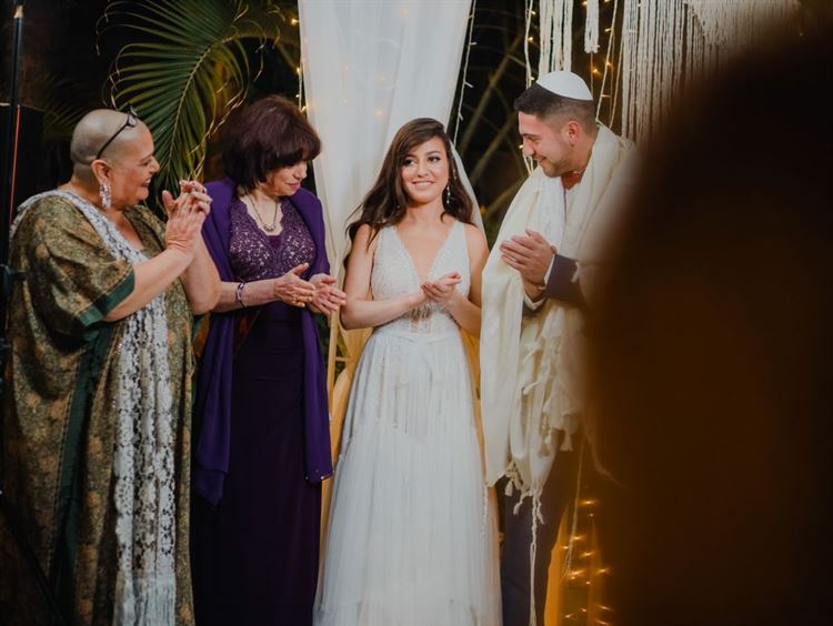 החתונה של רעיה ומתן (צילום: גיא ניסים)